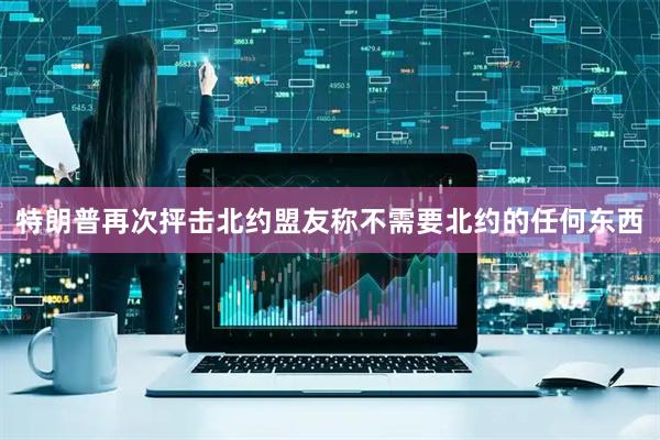 特朗普再次抨击北约盟友　称不需要北约的任何东西